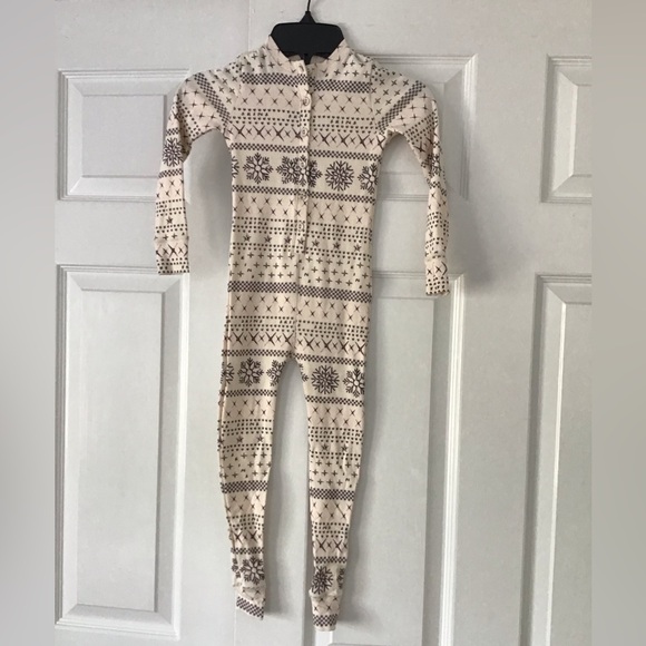 SKIMS Logo Pointelle Henley Onesie - Picture 2 of 16